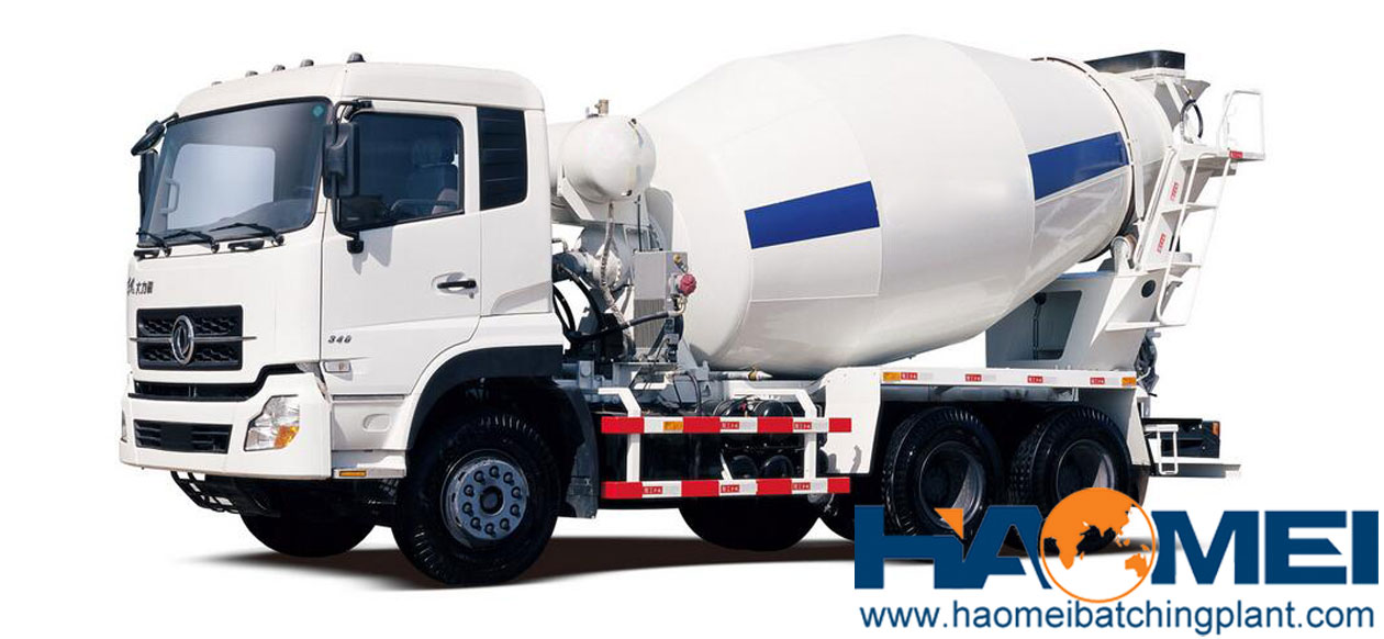 mobile concrete mixer truck