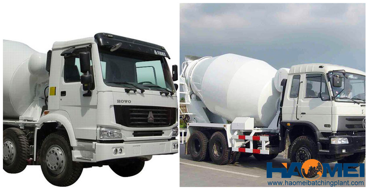 concrete mixer truck