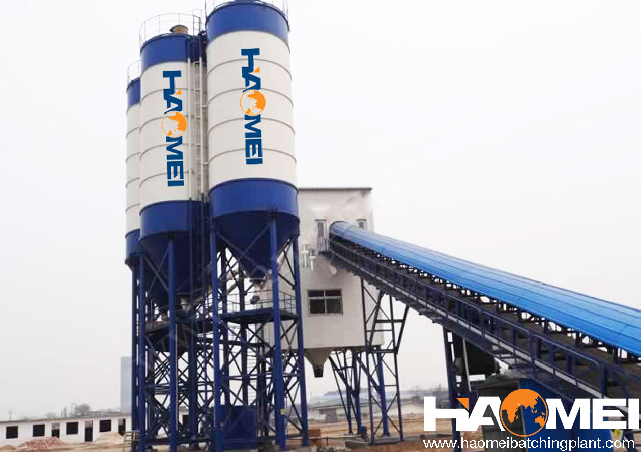 Belt Type Concrete Batching Plant