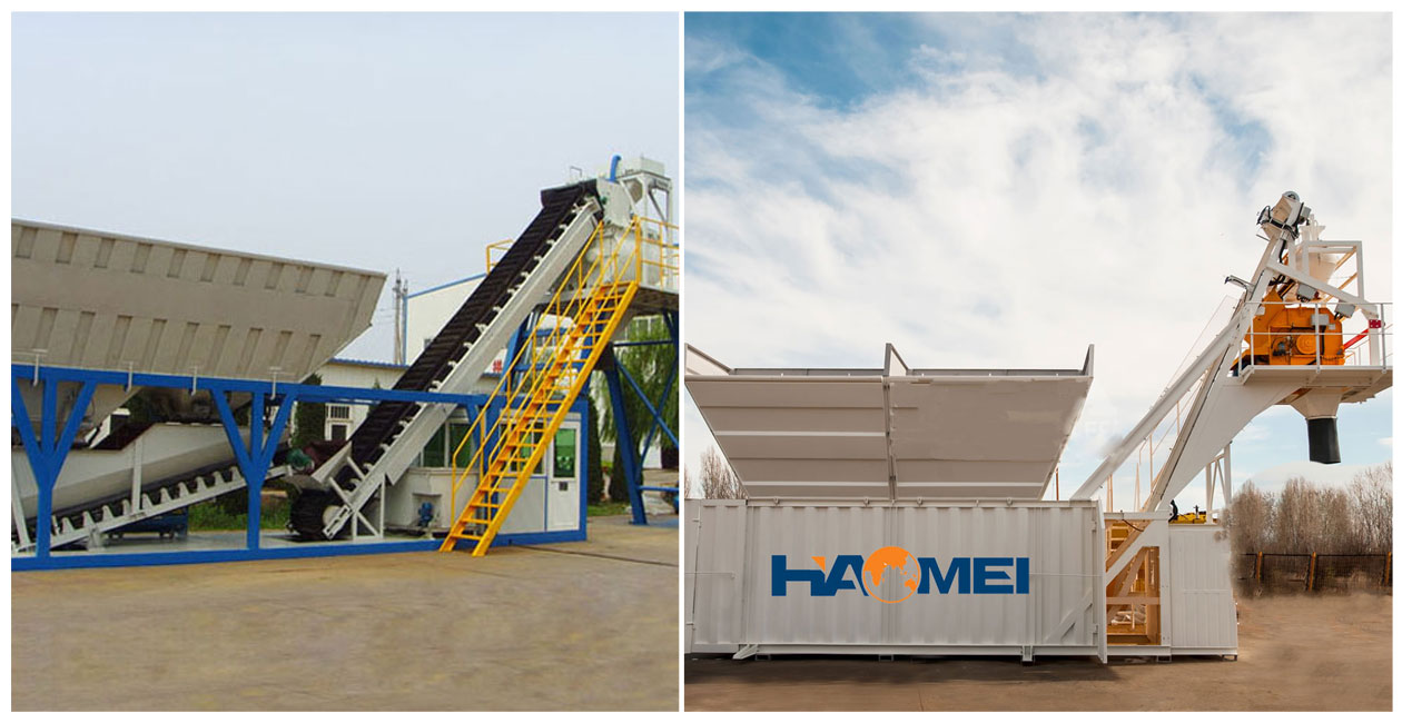 Mobile Wet Mix Concrete Batching Plant in Philippines