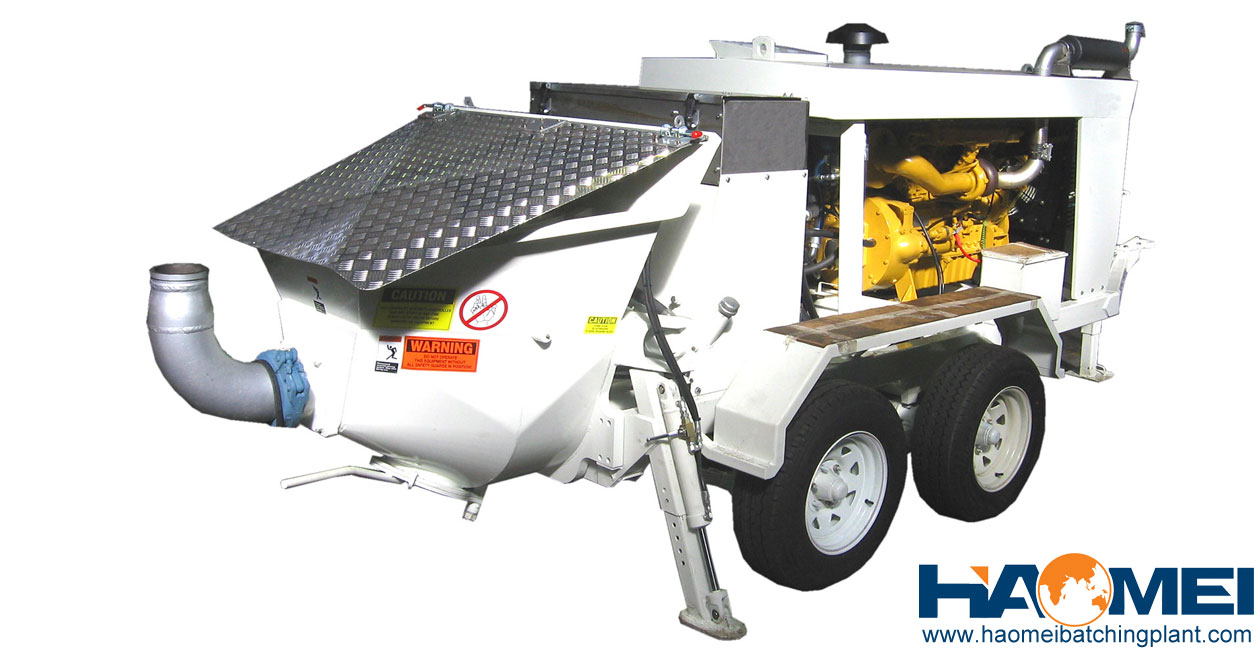 trailer pump concrete