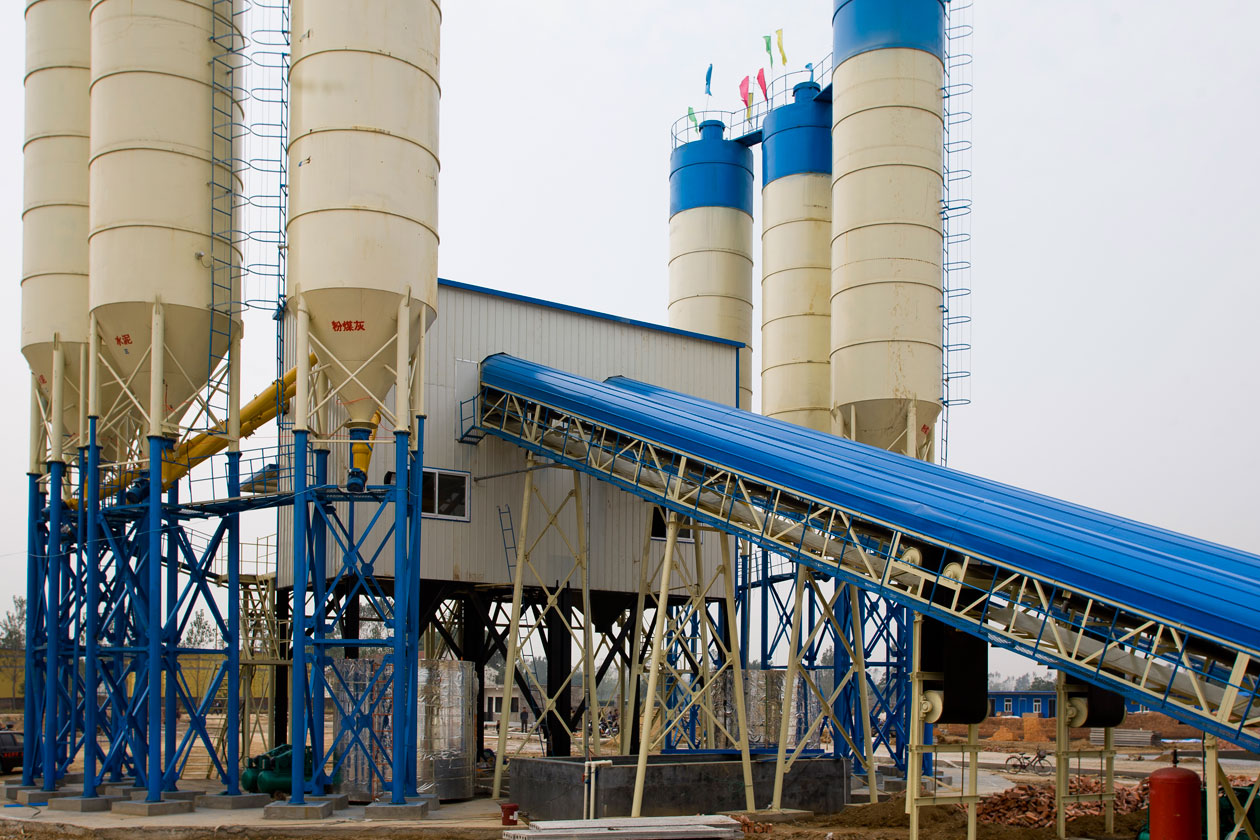 low cost concrete batching plant