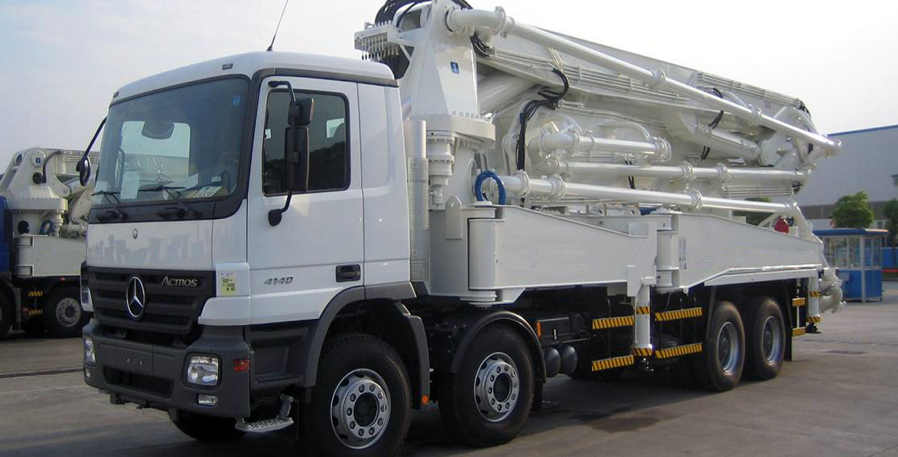 ready mix concrete pump