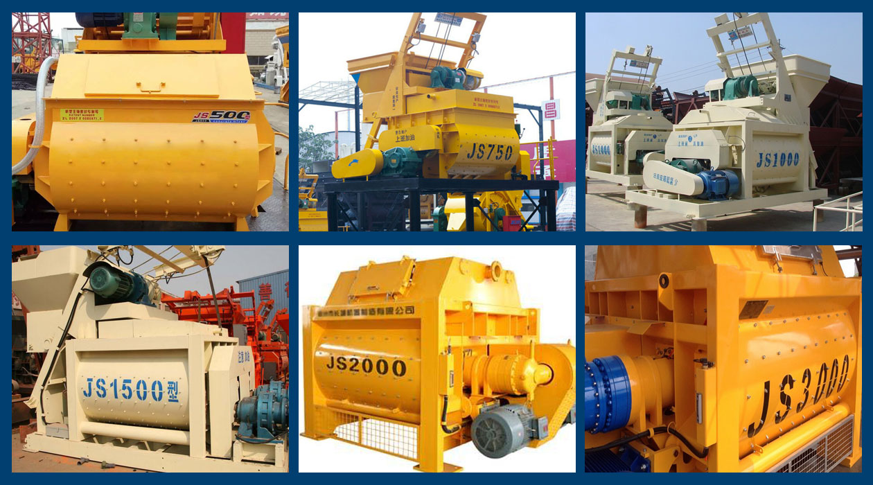 compulsory concrete mixer