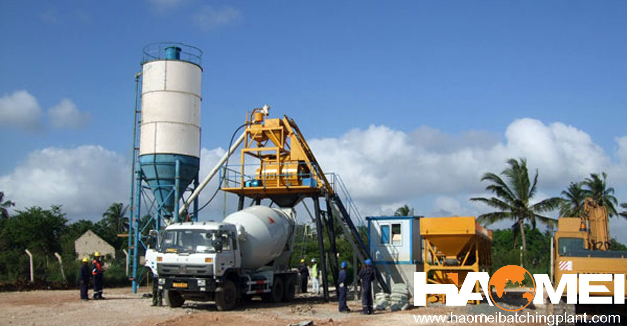 HZS35 Concrete Batching Plant