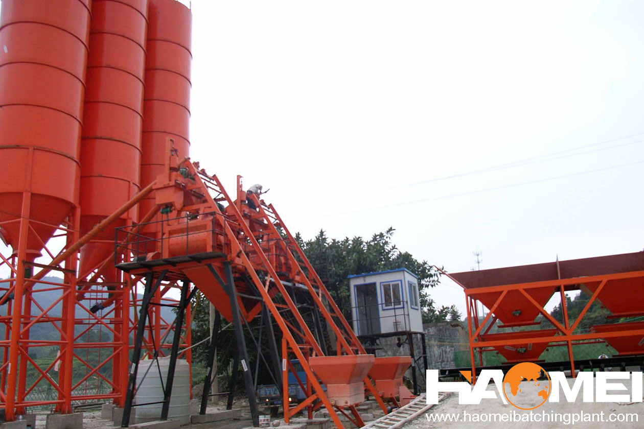 Stationary Mixed Concrete Plant