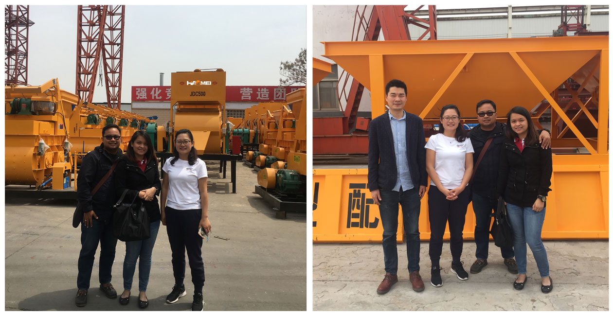 Philippines Clients Visiting Our Factory in May 2017