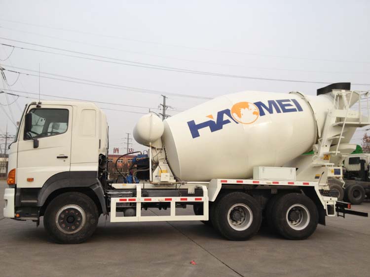 concrete mixer truck