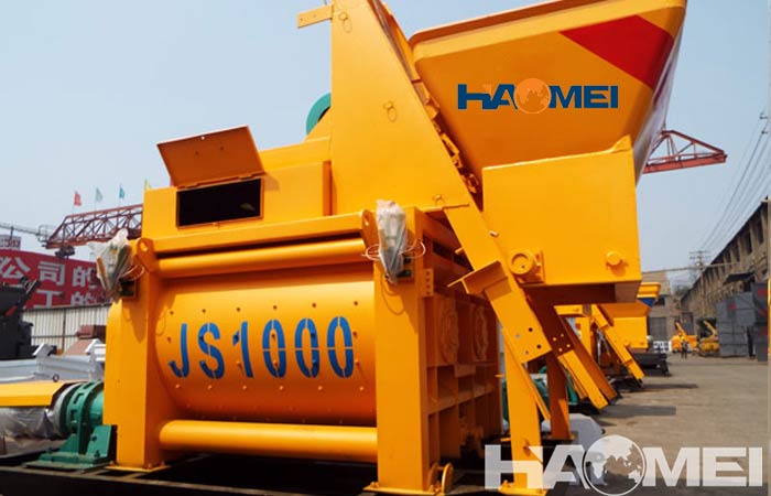 small concrete mixer