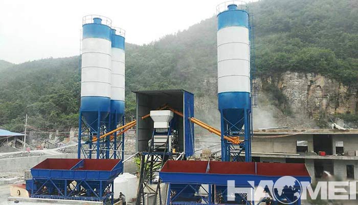 ready mix concrete batching plant