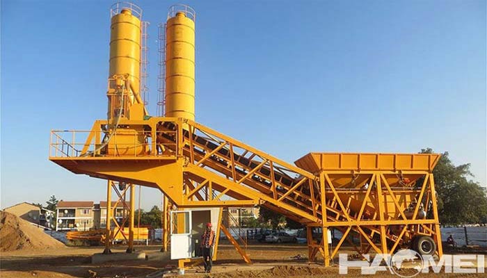 portable concrete plant