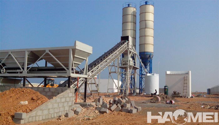 compact concrete batching plant