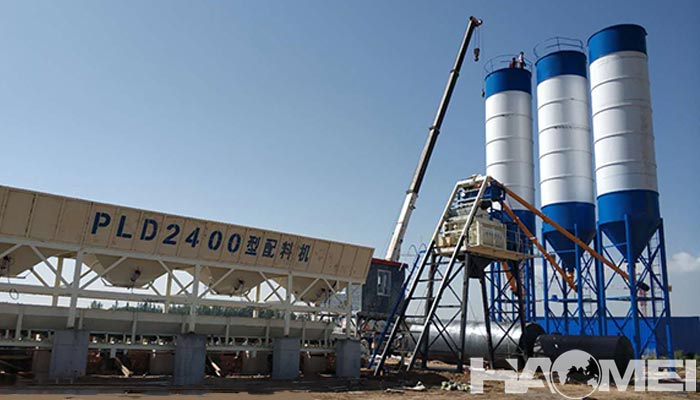 mini mix concrete plant for sale