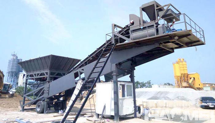 concrete mobile batching plant for sale