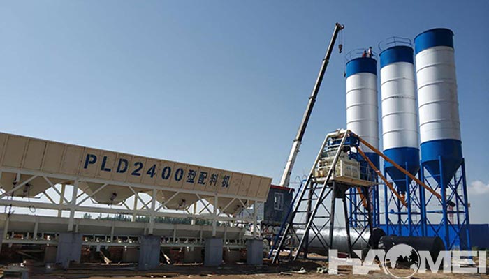 cost to build a concrete batching plant