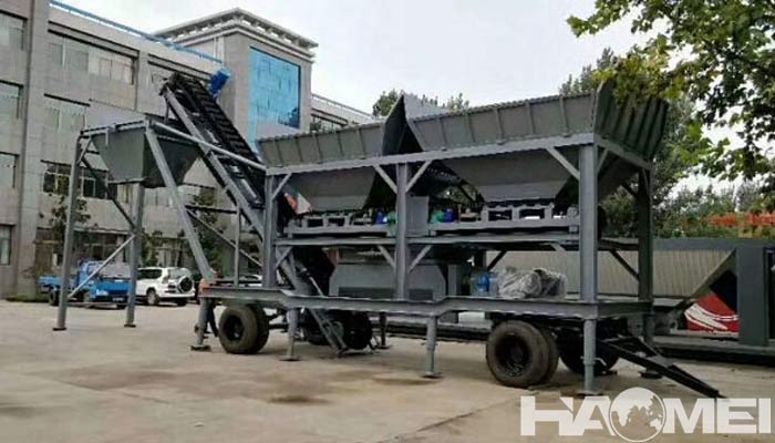 mobile concrete plant for sale