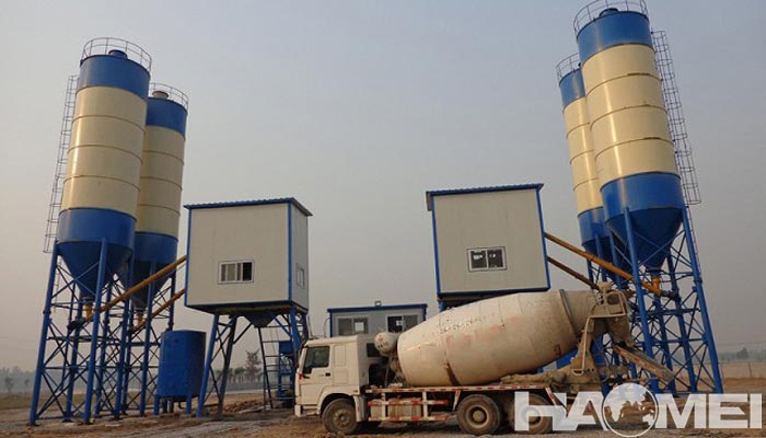 automatic concrete batching plant