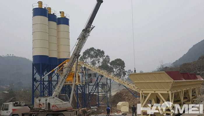 concrete mixing plant manufacturer