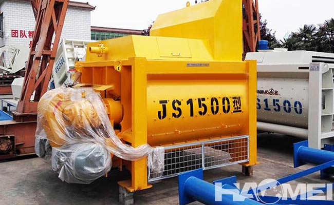 twin shaft concrete mixer manufacturers