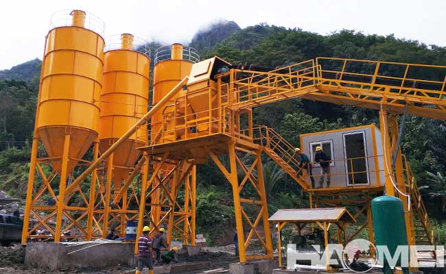 js1500 concrete batching plant