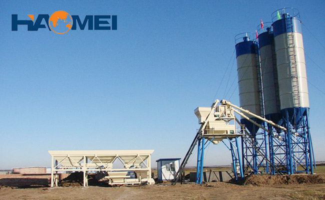 concrete mixers mini batching plant