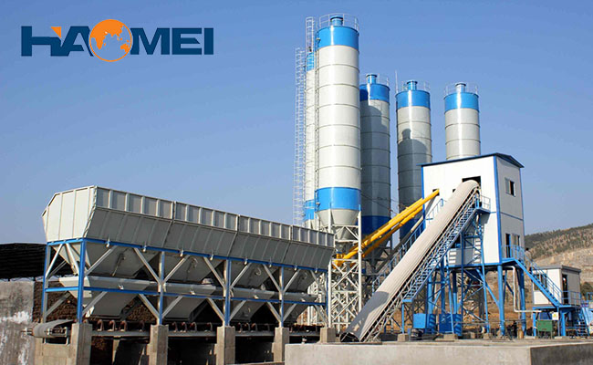 batching plant for ready mixed concrete