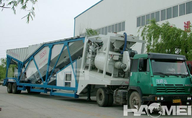 concrete batching plant mobile