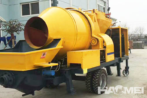 concrete mixer with pump price