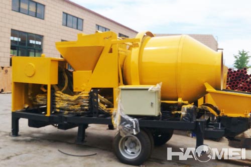 diesel concrete mixer pump price