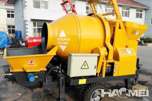 concrete mixer pump truck for sale