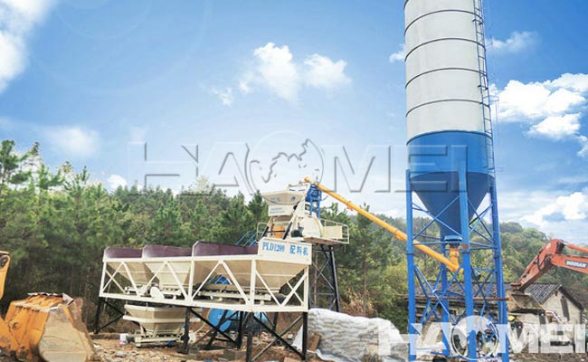 mini batch concrete mix plant