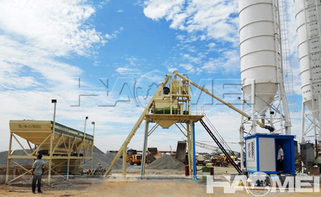 concrete mixer plant manufacturer