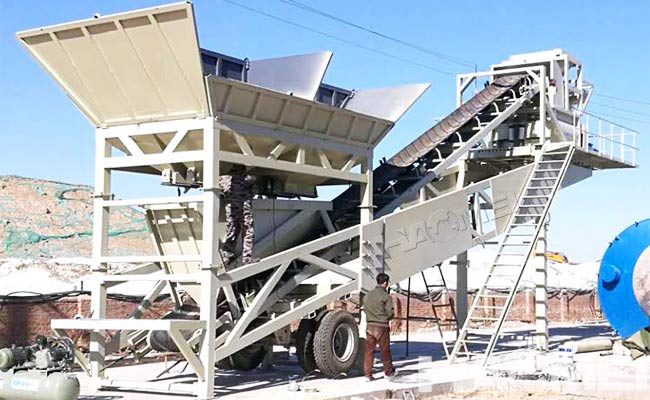 batching plant mobile