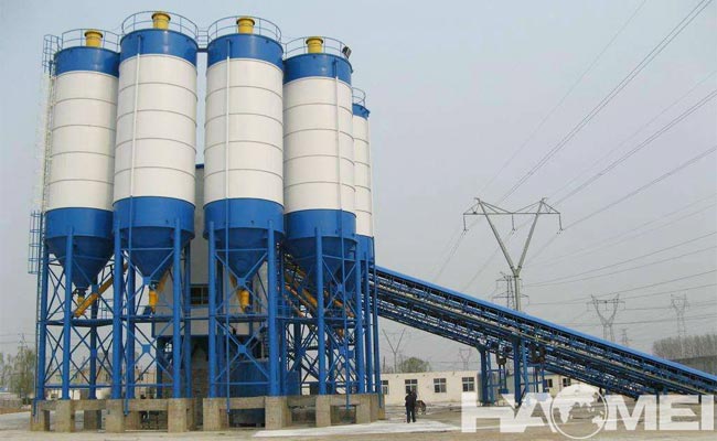 concrete plant mixer