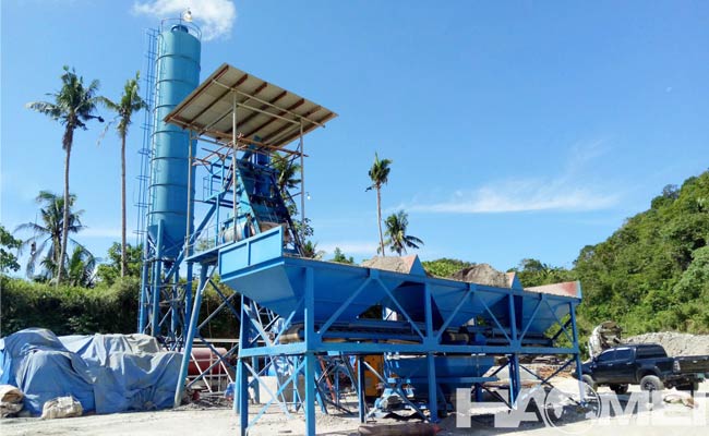 mini concrete mixing plant