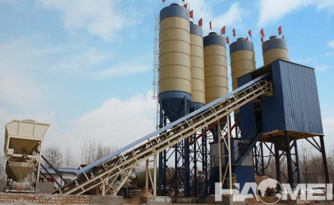 concrete mixing plant equipment