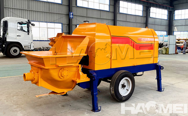 concrete pump machine