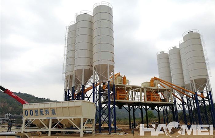 ready mix concrete batching plant market