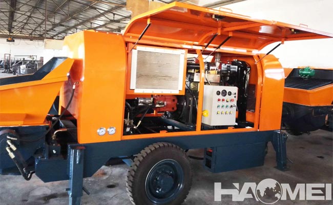 concrete pump machine for sale