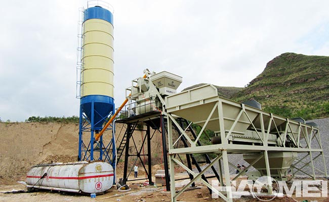 concrete wet mix plant