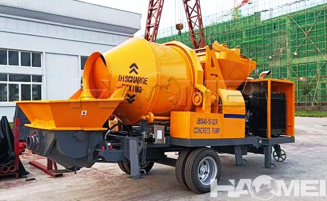 concrete mixer and pump truck for sale