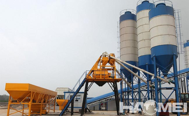 parts of concrete batching plant