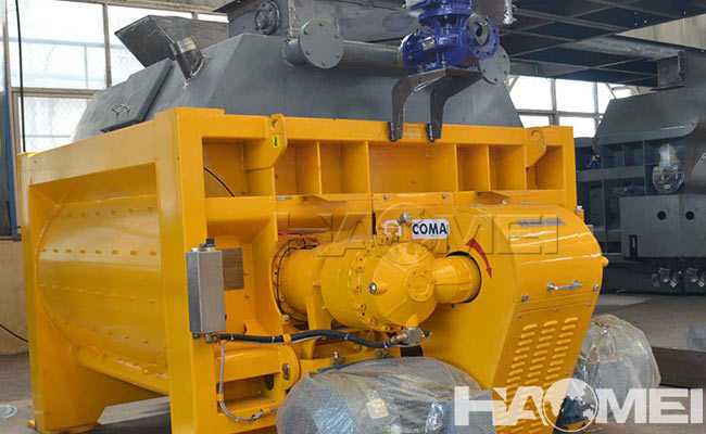 MAO standard series twin-shaft concrete mixers