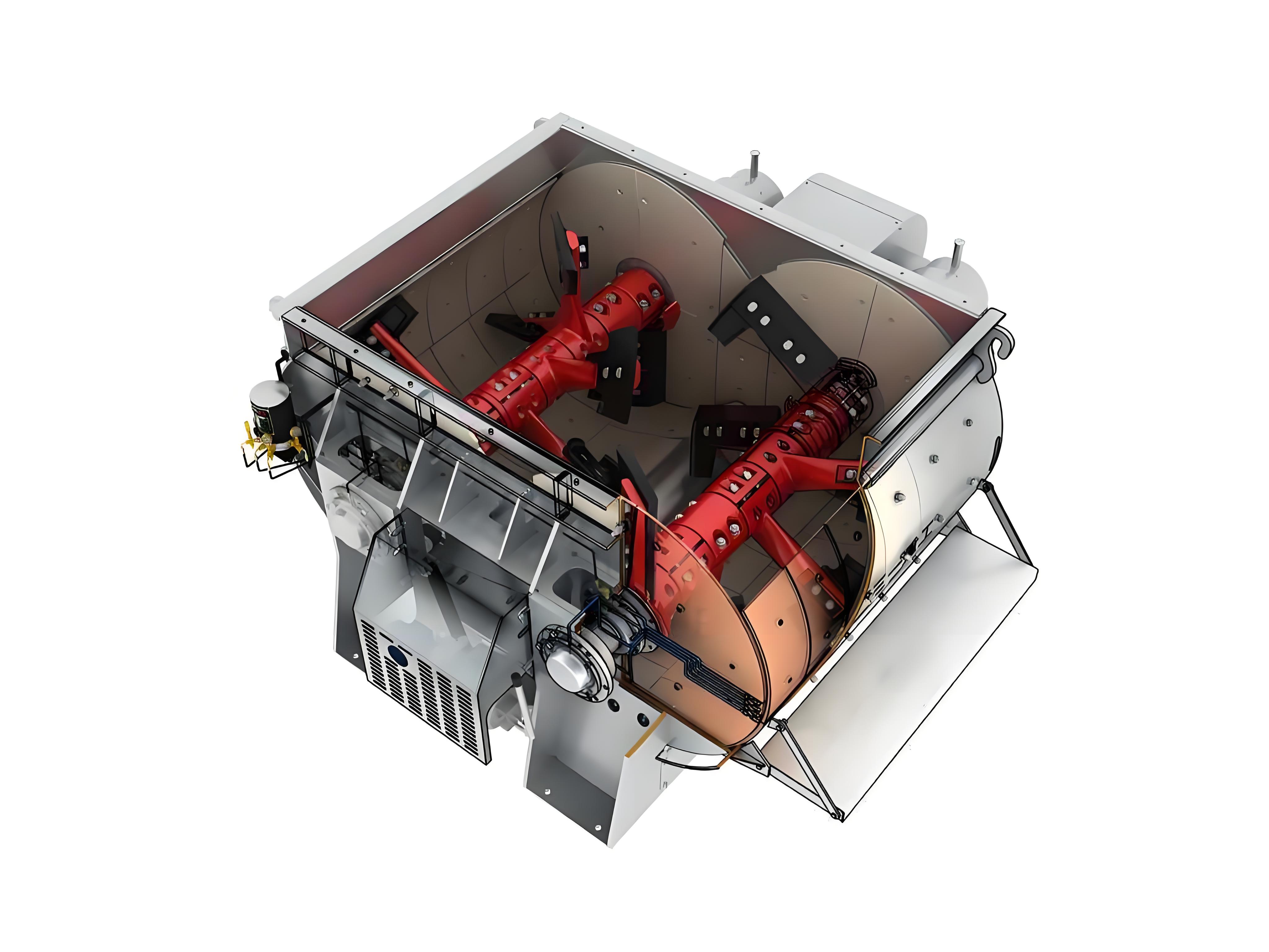 concrete mixer working principle